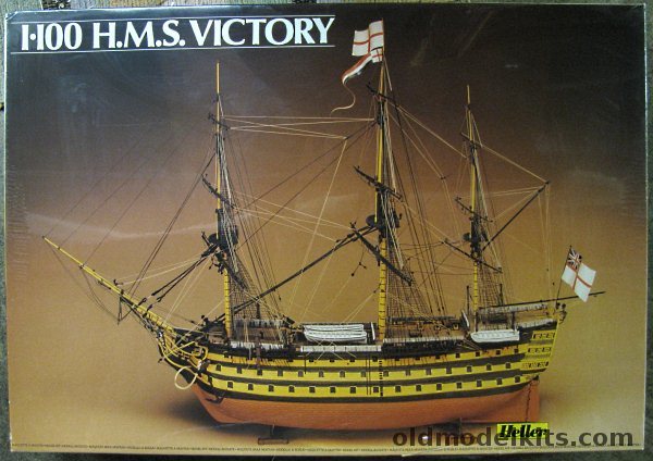 Heller 1/100 HMS Victory with Sails, 808971 plastic model kit